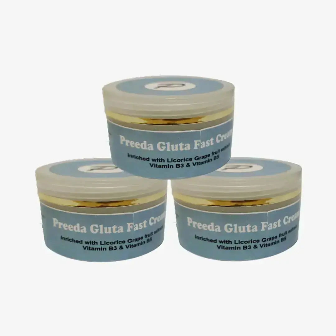 Preeda Gluta Fast Skin Whitening Cream (Pack of 3)